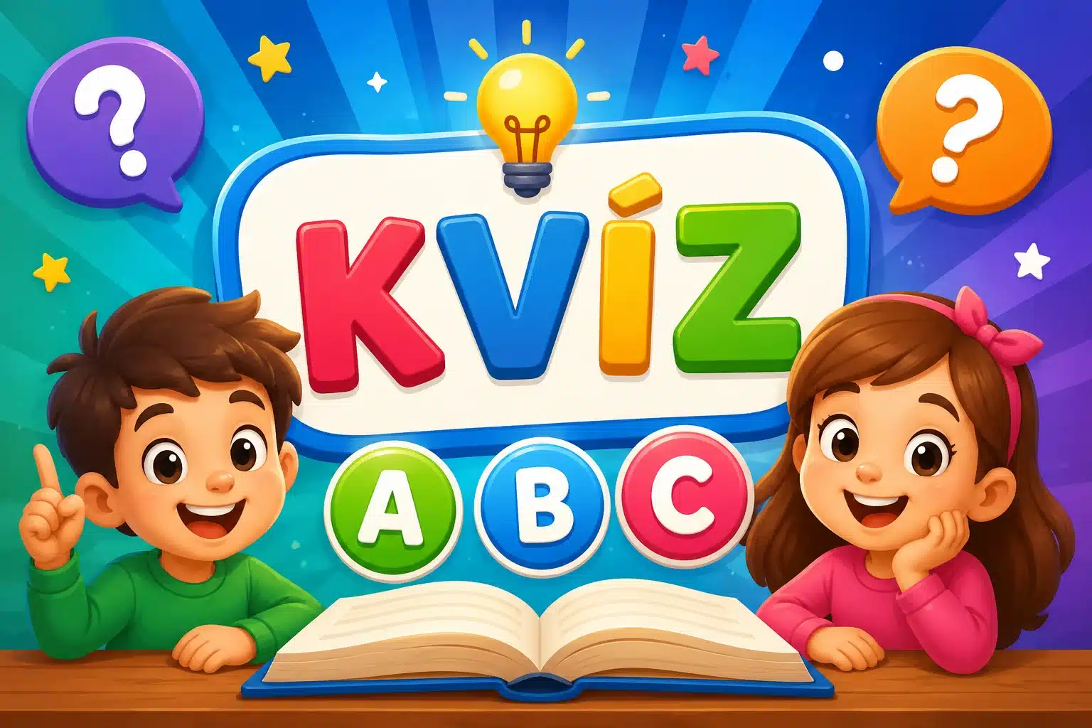 Rozprávkový kvíz pre deti do 10 rokov