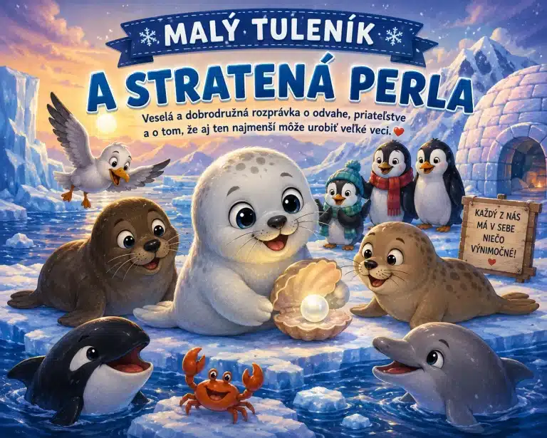 Malý tuleň a ztracená perla – pohádka