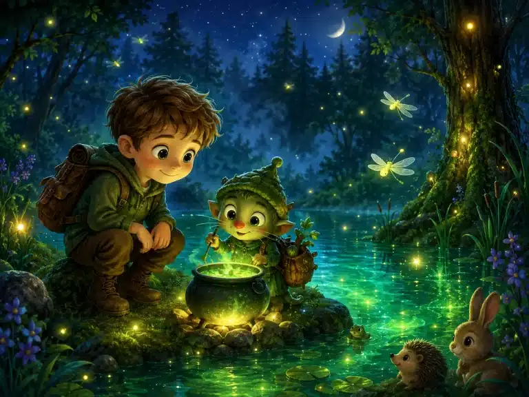 Matus a zpěv zeleného jezírka