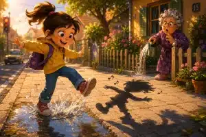 Rozprávka Zuzka a jej nezbedný tieň