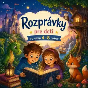 Rozprávky pre deti vo veku 4–8 rokov