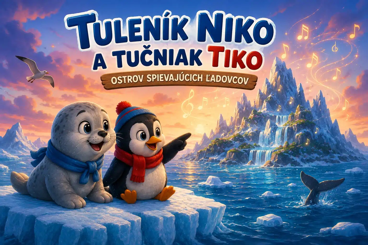 Tuleník Niko a tučňák Tiko – Ostrov zpívajících ledovců
