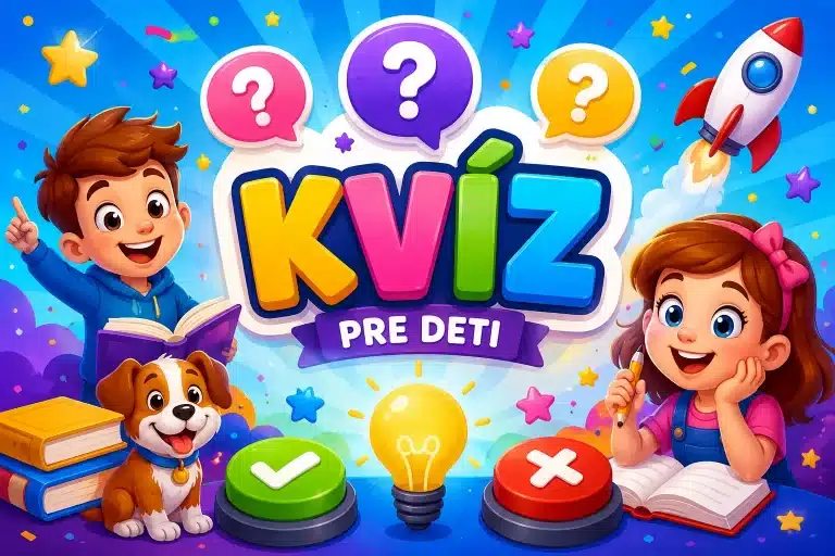 Kvíz o nejznámějších pohádkách pro děti