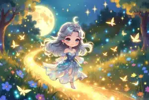 princezná Lunara rozprávka
