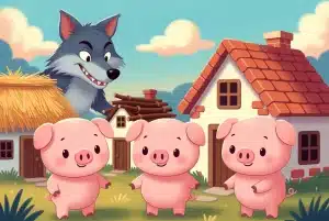 pohádka O třech prasátkách
