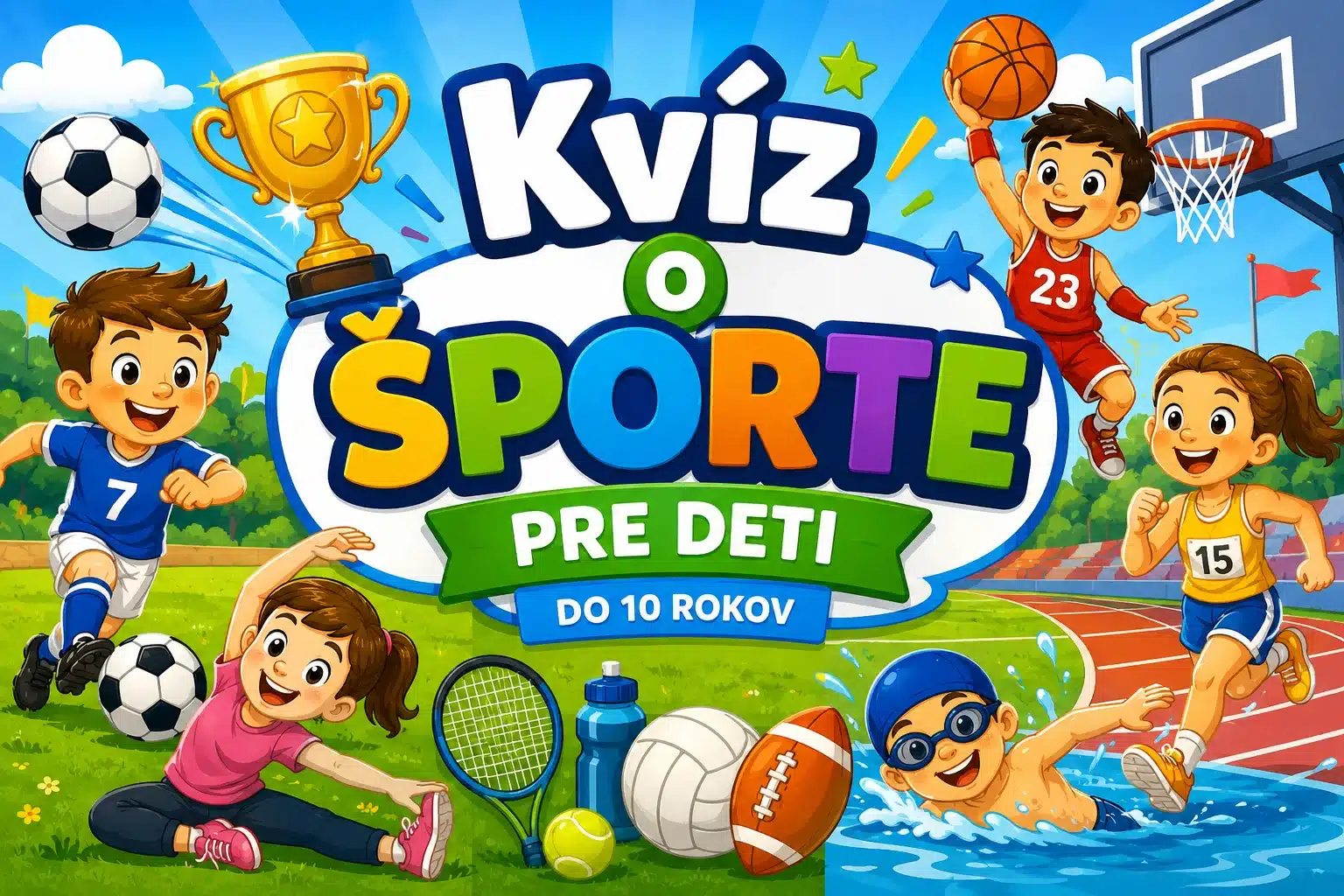 Sportovní kvíz pro děti