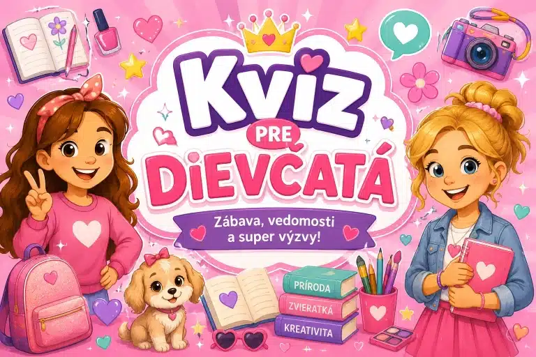 Kvíz pro dívky