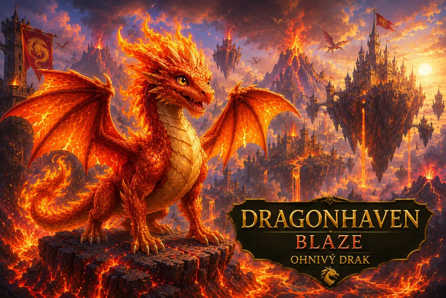 drak Blaze Dragonheaven