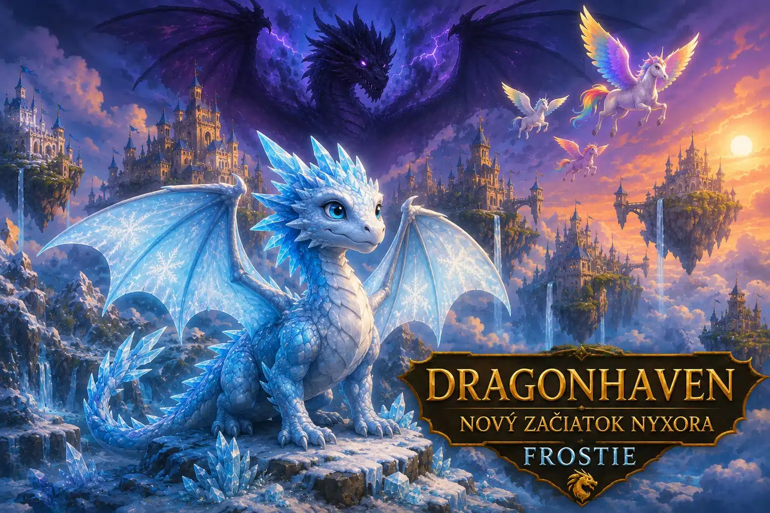 Dragonheaven drak frosty